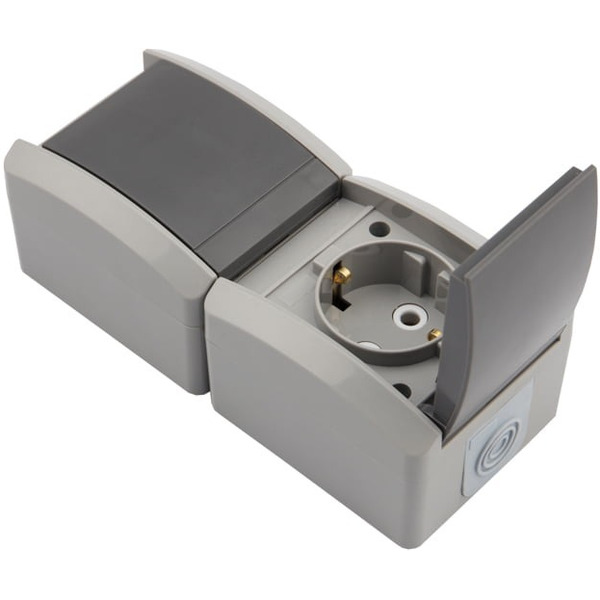 Блок из 2 розеток вертикальный KRANZ INDUSTRIAL KR-78-0615