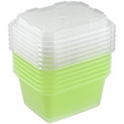 Набор контейнеров для заморозки BEROSSI Zip mini ИК 84743000 (киви)