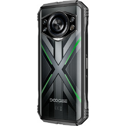 Смартфон Doogee S Cyber Pro 12GB/512GB (черный/зеленый)