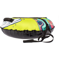 Тюбинг-ватрушка Snowstorm BZ-100 Wave / W112880 (100см, голубой/черный)