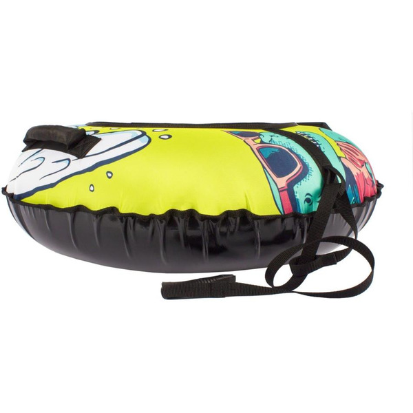 Тюбинг-ватрушка Snowstorm BZ-100 Wave / W112880 (100см, голубой/черный)