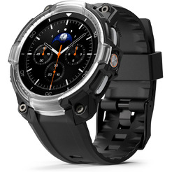 Ремешок с чехлом RINGKE Rugged Gear для Galaxy Watch 8 Classic 46mm BLACK