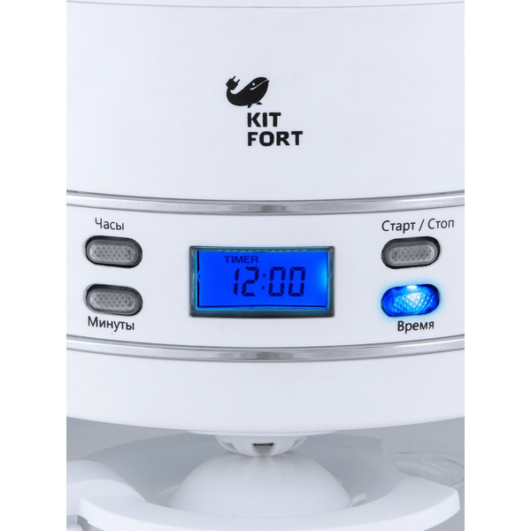 Кофеварка KITFORT KT-704-1 белая