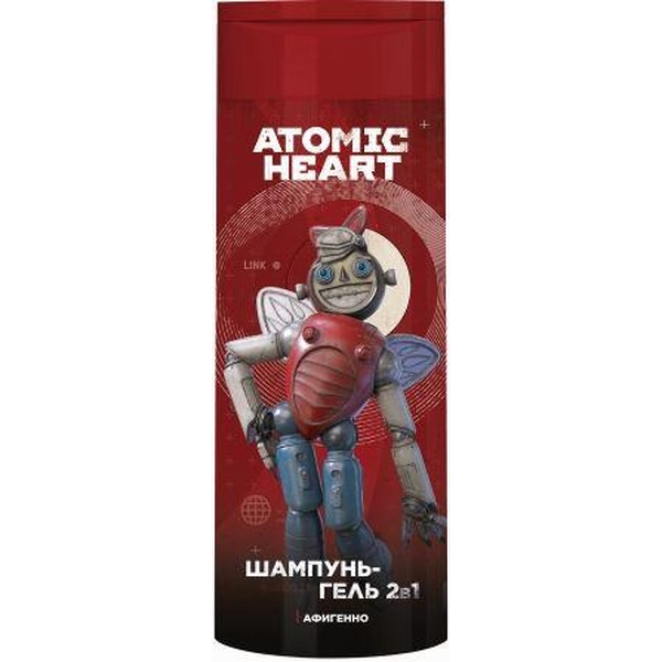 Шампунь-гель Atomic Heart тонизирующий 2в1 для мужчин 400мл 98109