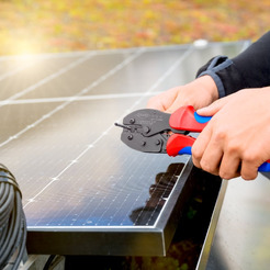 Пресс-клещи под кабельные наконечники KNIPEX 975242