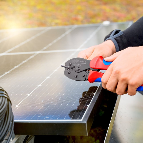 Пресс-клещи под кабельные наконечники KNIPEX 975242