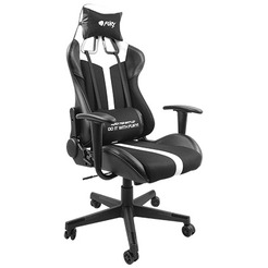 Кресло игровое Fury Avenger XL (NFF-1712) Black-White