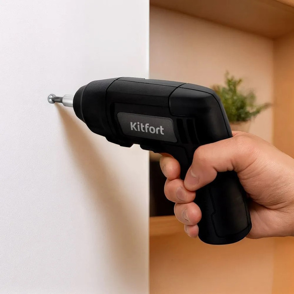Аккумуляторная отвертка Kitfort КТ-6508