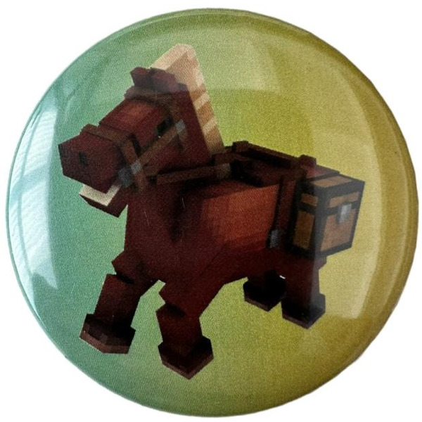 Значок сувенирный "Дай 5 Добру" (Майнкрафт) в ассортименте