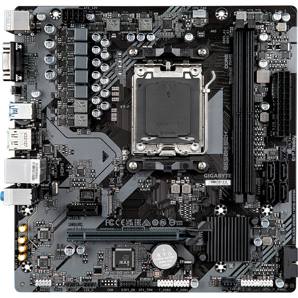 Материнская плата Gigabyte B650M S2H (rev. 1.0)