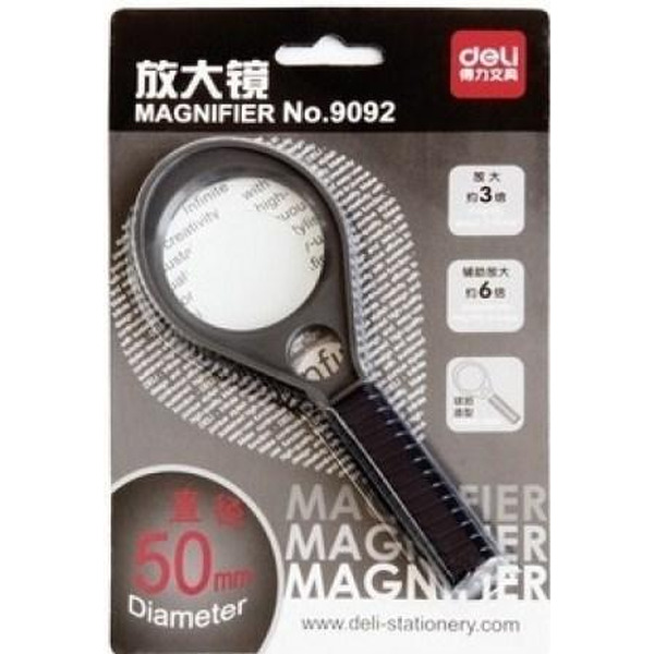 Лупа DELI (9092) 50мм