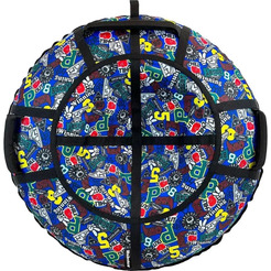 Тюбинг-ватрушка Hubster Люкс Pro S Чилл аут 120см / во8124-5 (синий)