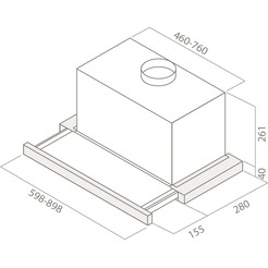 Вытяжка ELICA ELITE 26 IX/A/60