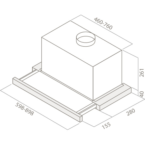 Вытяжка ELICA ELITE 26 IX/A/60
