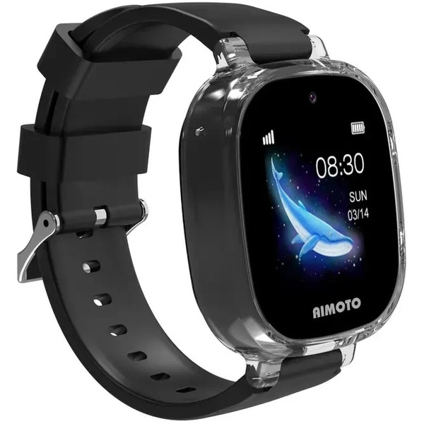 Детские умные часы Aimoto Crystal 4G (черный)