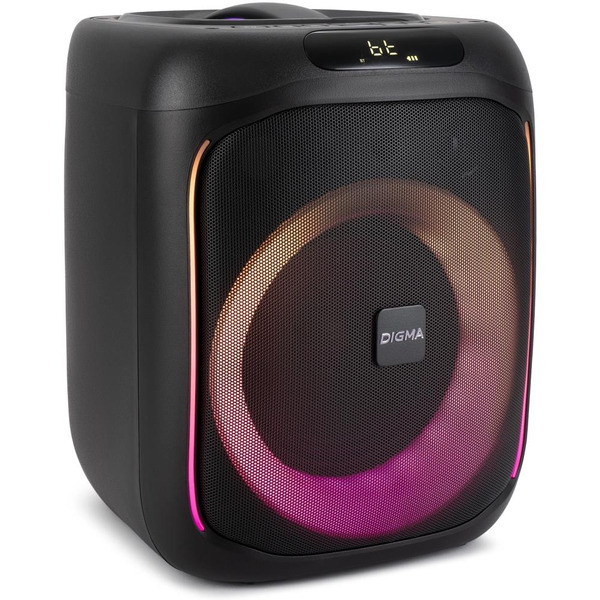 Минисистема Digma D-MC1700 (черный)