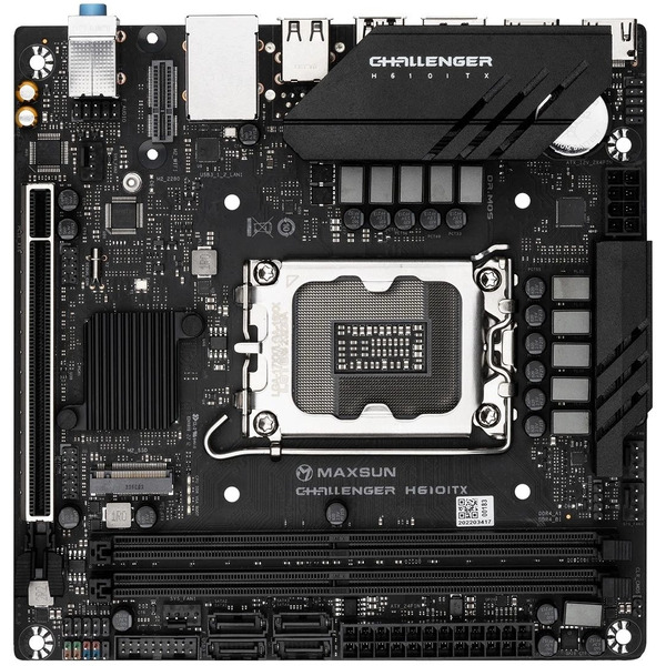 Материнская плата Maxsun Challenger H610 ITX 2LAN V3