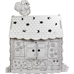 Домик-раскраска BRAUBERG Kids. Раскраска. Сказочный 880364