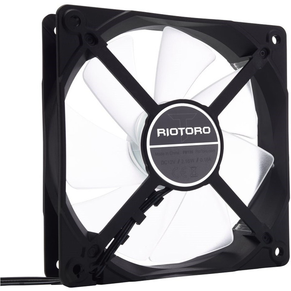 Кулер для корпуса Riotoro Cross-X Classic LED FW120