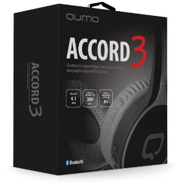 Наушники QUMO Accord 3 (серый)