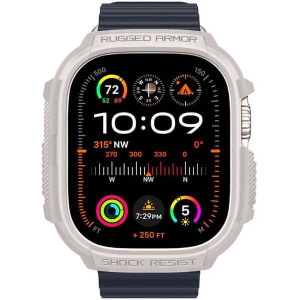 Чехол Spigen Rugged Armor для Apple Watch Ultra 1 / 2 49 мм ACS07381