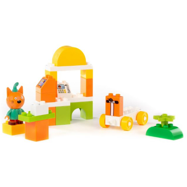 Конструктор Полесье Макси. Три кота. Компот и кафе 31260