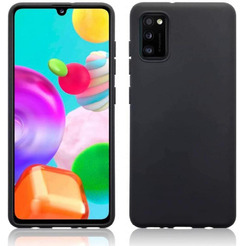 Накладка CASE Matte Samsung Galaxy A41 (черный)