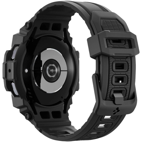 Ремешок с чехлом SPIGEN RUGGED ARMOR PRO для SAMSUNG GALAXY WATCH 7 44 MM MATTE BLACK ACS08338