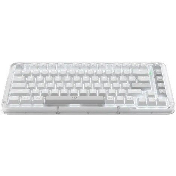 Клавиатура Logitech Alto Keys K75M 920-013300 (белый/серый, с гравировкой)