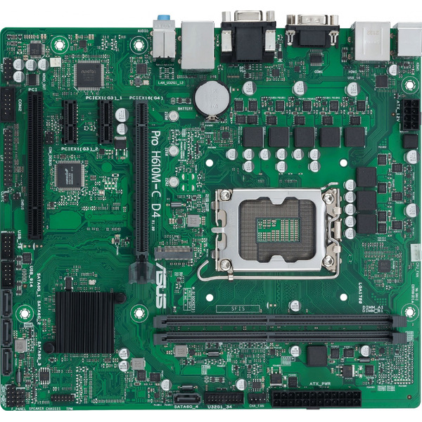 Материнская плата Asus H610M-C D4-CSM