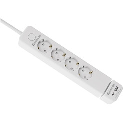 Набор устройств электропитания удлинитель + сетевой адаптер Defender  ILS 431  (99476)