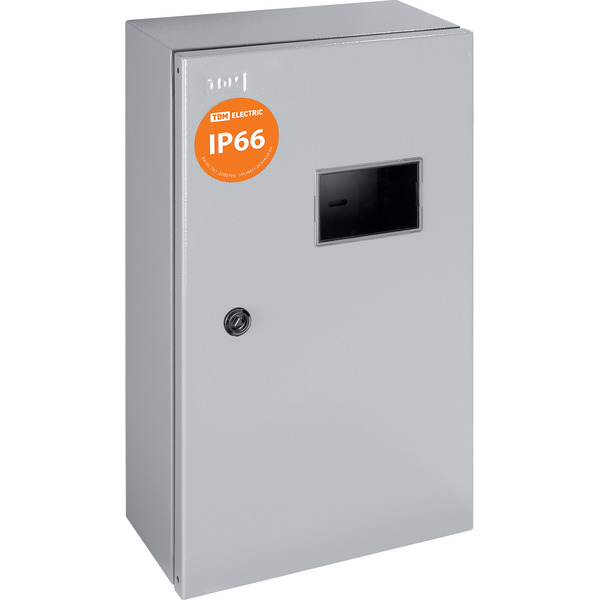 Корпус металлический TDM ЩУ-3ф/1-0-12 IP66(ЩУРН-3/12 IP66)(540*310*165) SQ0905-0098