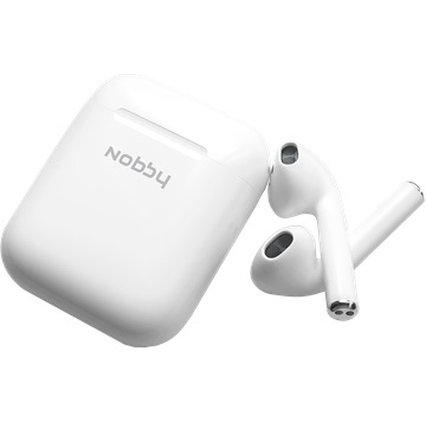 Беспроводная стереогарнитура NOBBY Practic T-101 (NBP-BH-42-48) пластик, белый