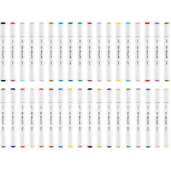 Набор двусторонних маркеров для скетчинга MESHU MS_38265 (36 цветов)