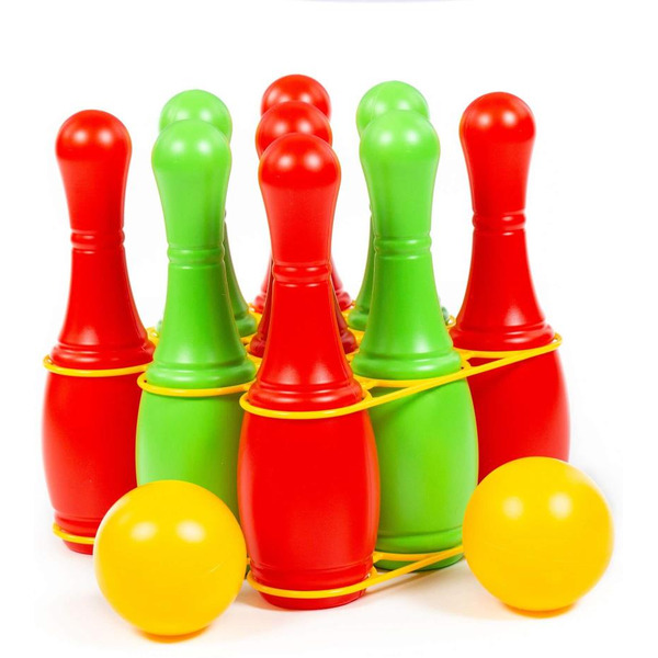 Кегли Полесье 6447 (9 шт)