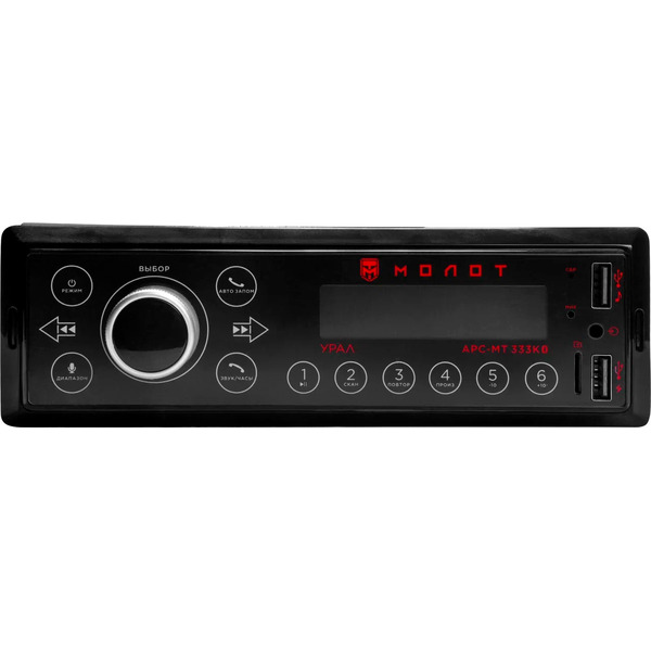 USB-магнитола Урал Молот АРС-МТ 333К