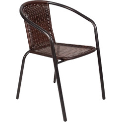 Садовое кресло Kingstyle GC-12 Pinto Black / Brown