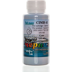 Чернила WHITE INK д/Canon CL-41/51/52 Cyan Синие 100мл
