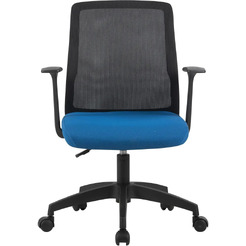 Кресло Cactus CS-MC222-BKBL (черный/темно-синий)