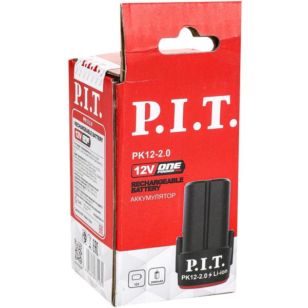 Аккумулятор P.I.T. PK12-2.0 (12В/2 Ач)