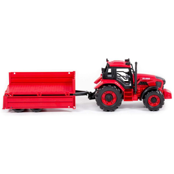 Трактор Полесье BELARUS с бортовым прицепом 91345