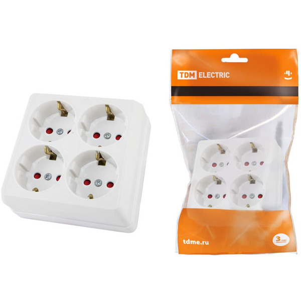 Розетка TDM Ладога SQ1801-0123