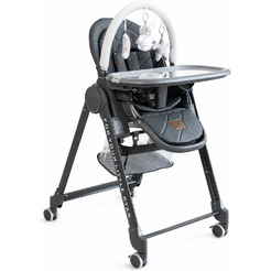 Стульчик для кормления VipBaby Inspiria (Dark Grey)