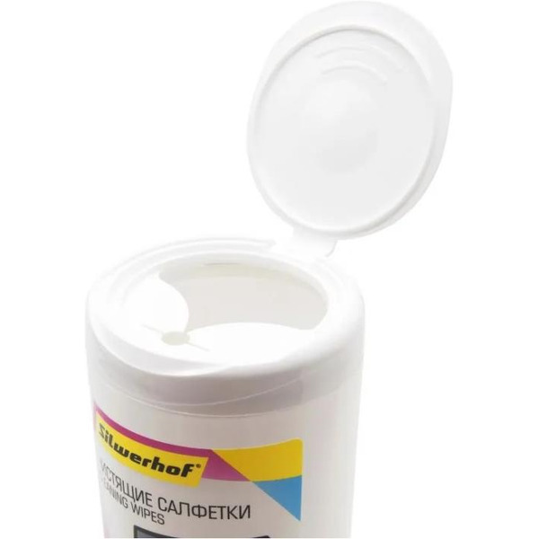 Салфетки Silwerhof Ultimate  туба 100шт влажные