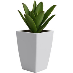Кашпо BOTANICA Cactus (11.5x18см, белый)