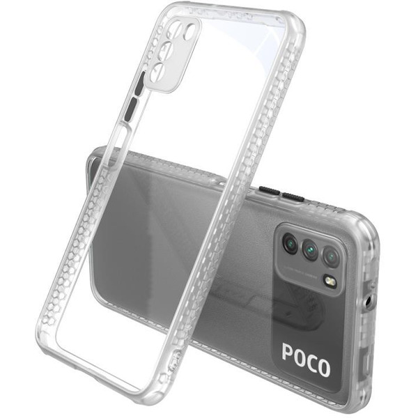 Бампер Bingo Michelin для POCO M3 Белый