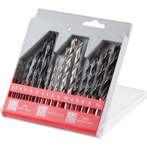 Набор сверл универсальный WORTEX 16 шт (WDBS000U11614)