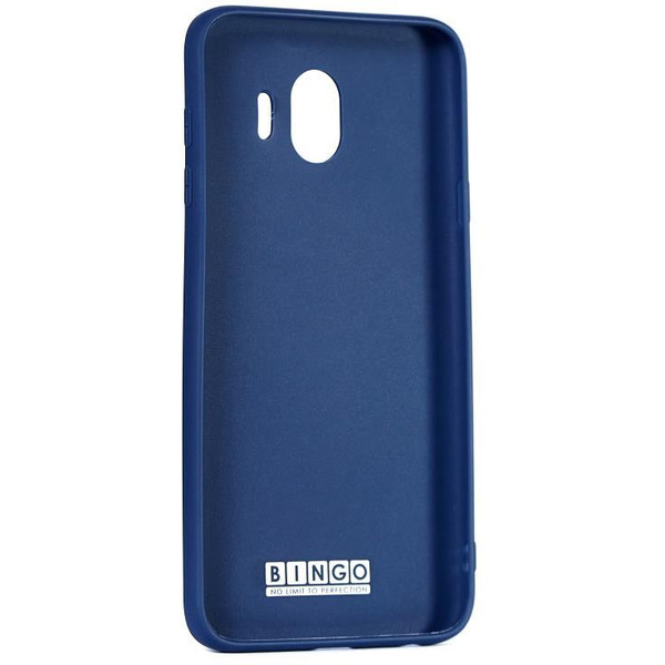 Бампер Bingo Matt TPU для SAMSUNG Galaxy J4 2018 (J400) Синий