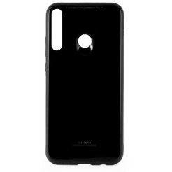 Накладка CASE Glassy Huawei P40 lite E / Y7P / Honor 9C (черный)