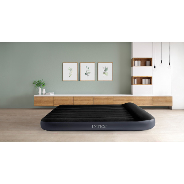 Надувной матрас с подголовником INTEX Queen Classic 64143